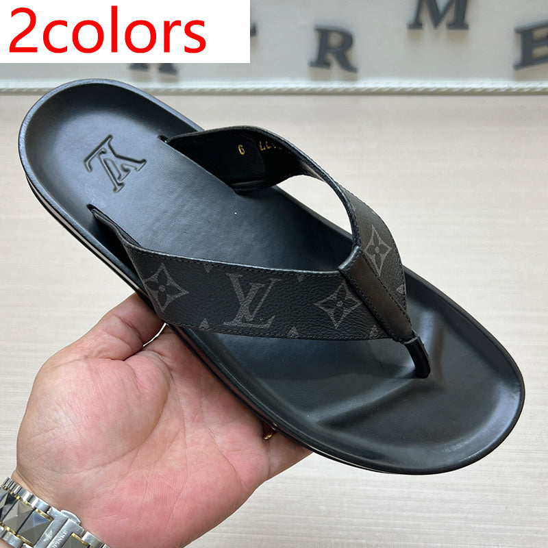 54E86Z   High quality leather slippers