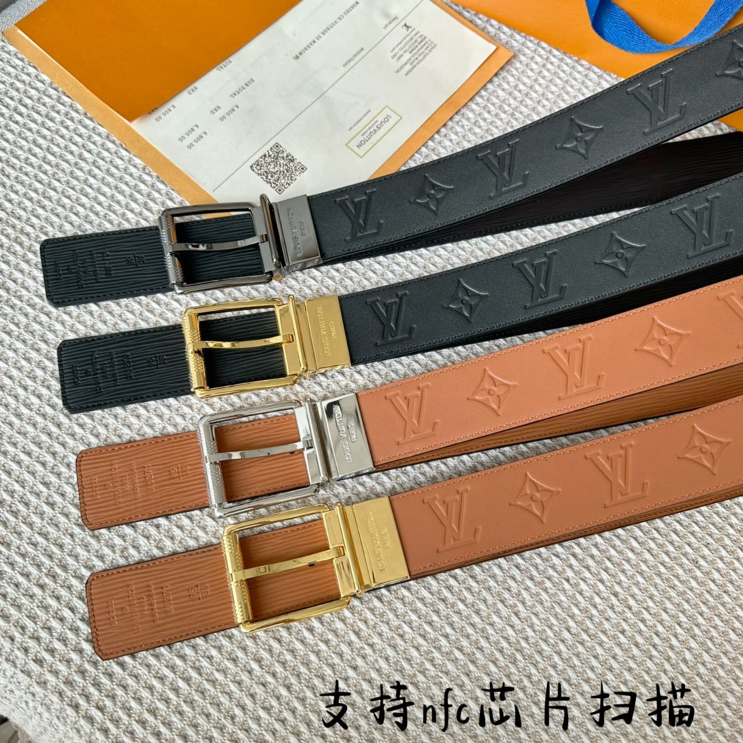 14E148P (High quality leather belt With full package)