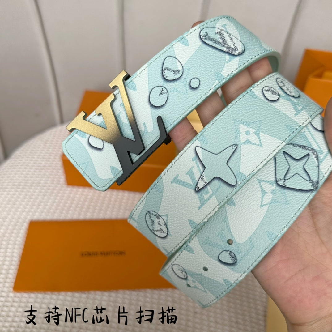 14E139P (High quality leather belt With full package)