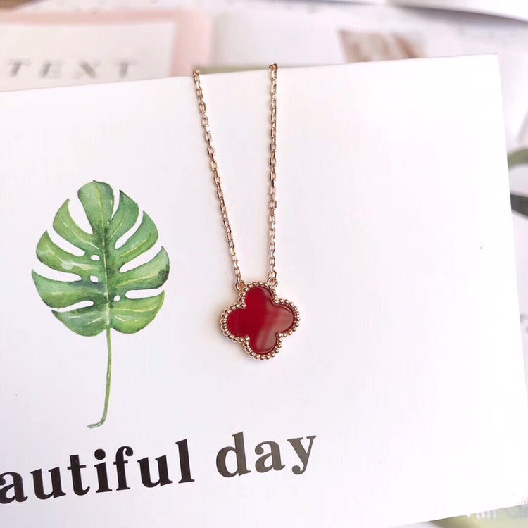 5XVA184X (1:1 High quality 1 flower necklace)