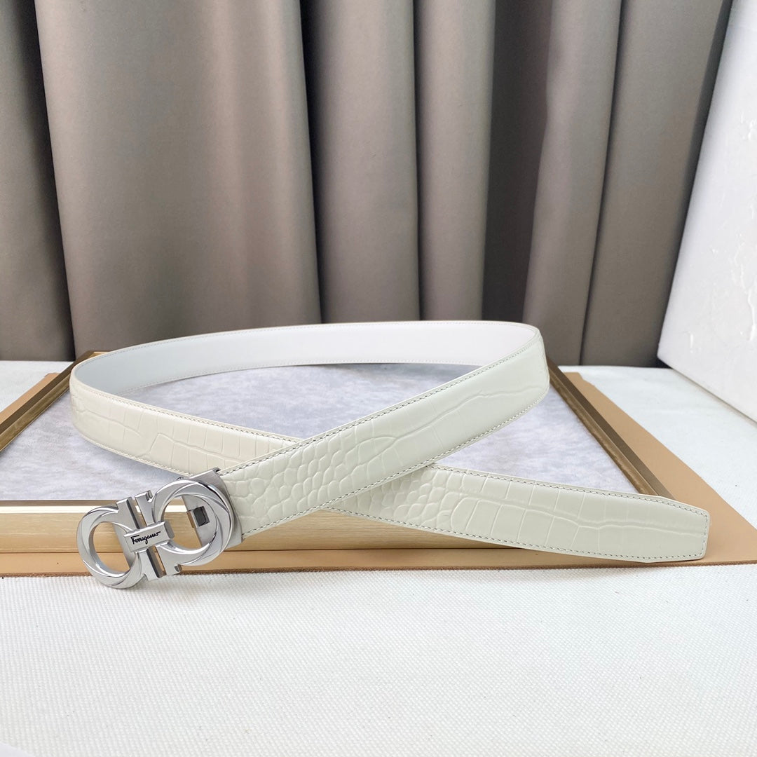 14A102P   (High quality leather belt With full package)