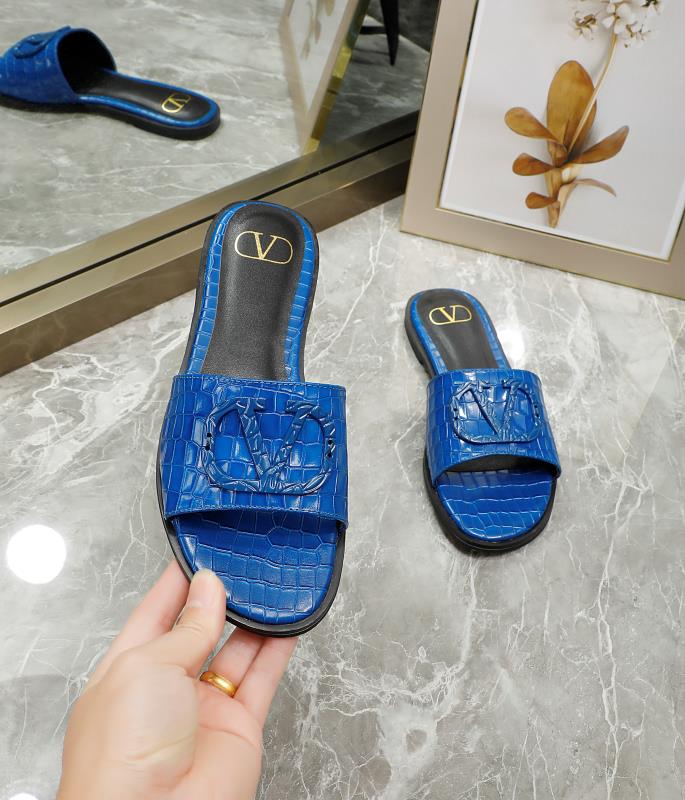 1:1 High quality leather slippers 2YVL41Z