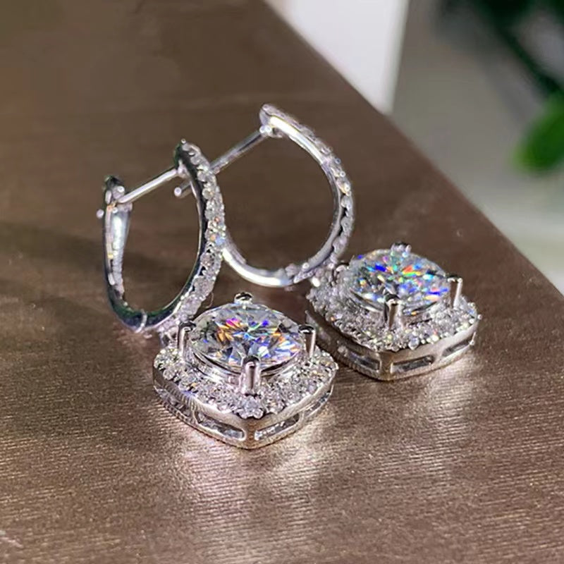 PYA49E Fashion Diamond Earrings High Quality Wedding Earrings