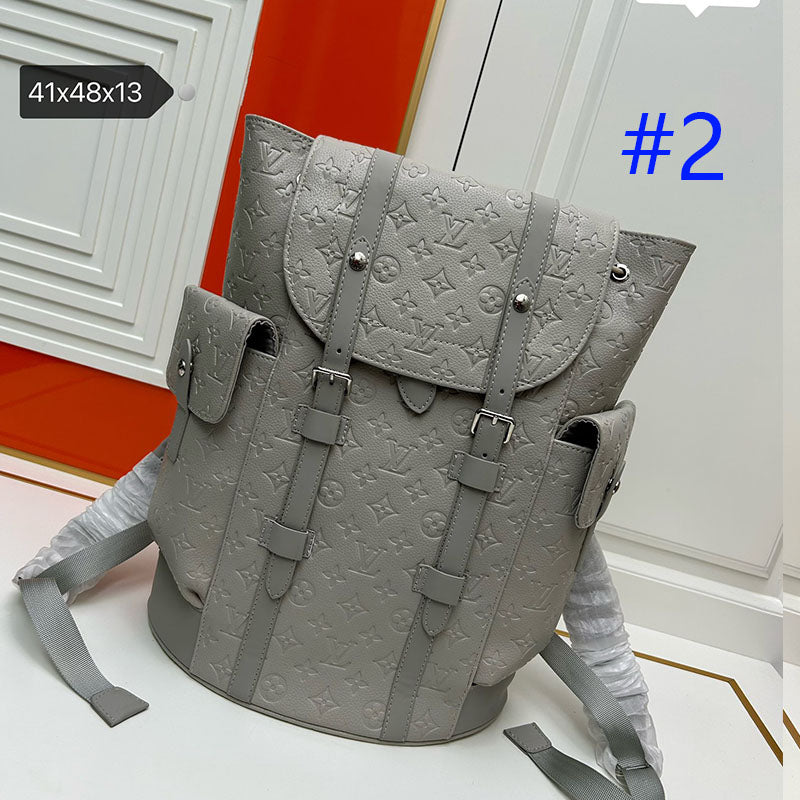 1WE68B (Fashionable leather Backpacks )