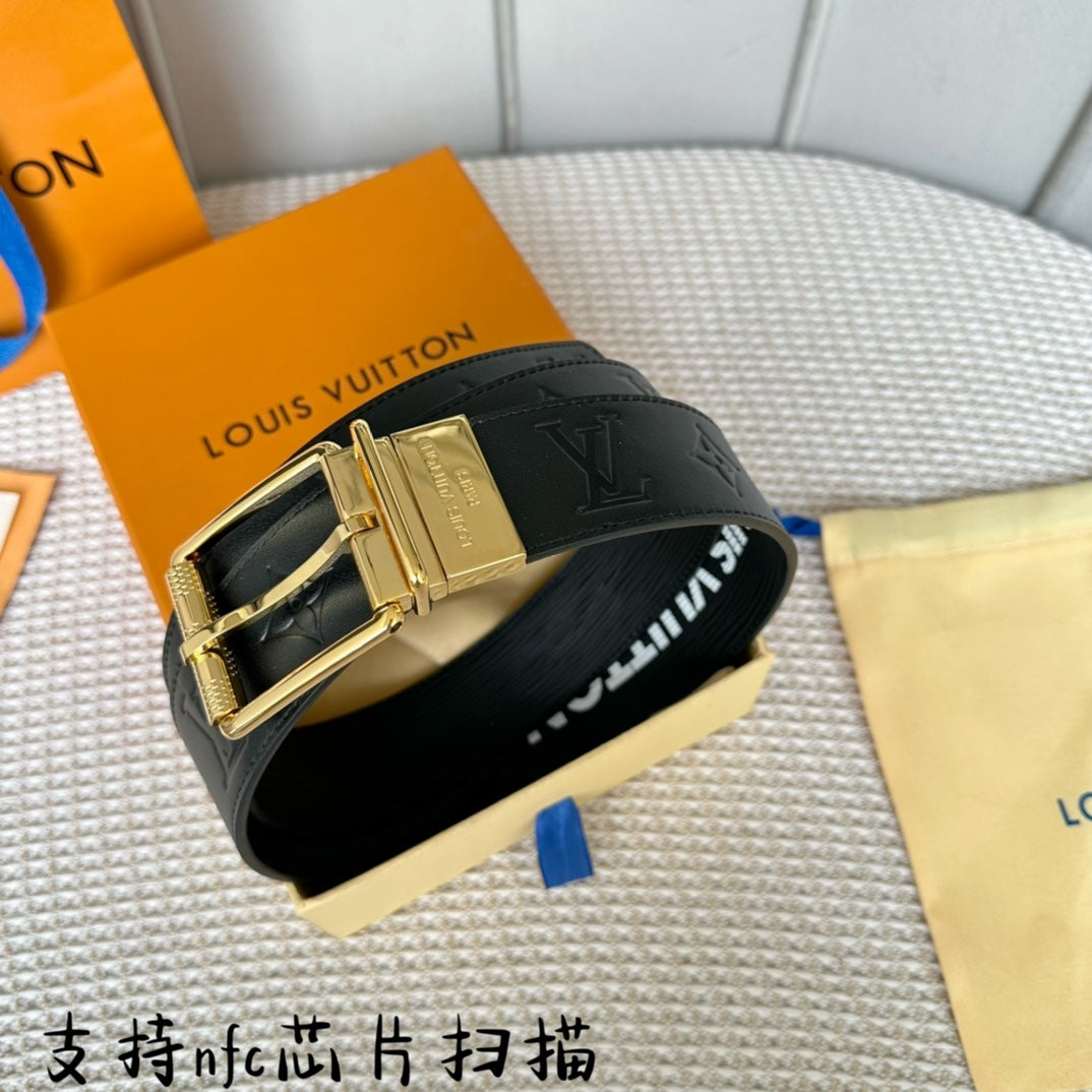 14E148P (High quality leather belt With full package)