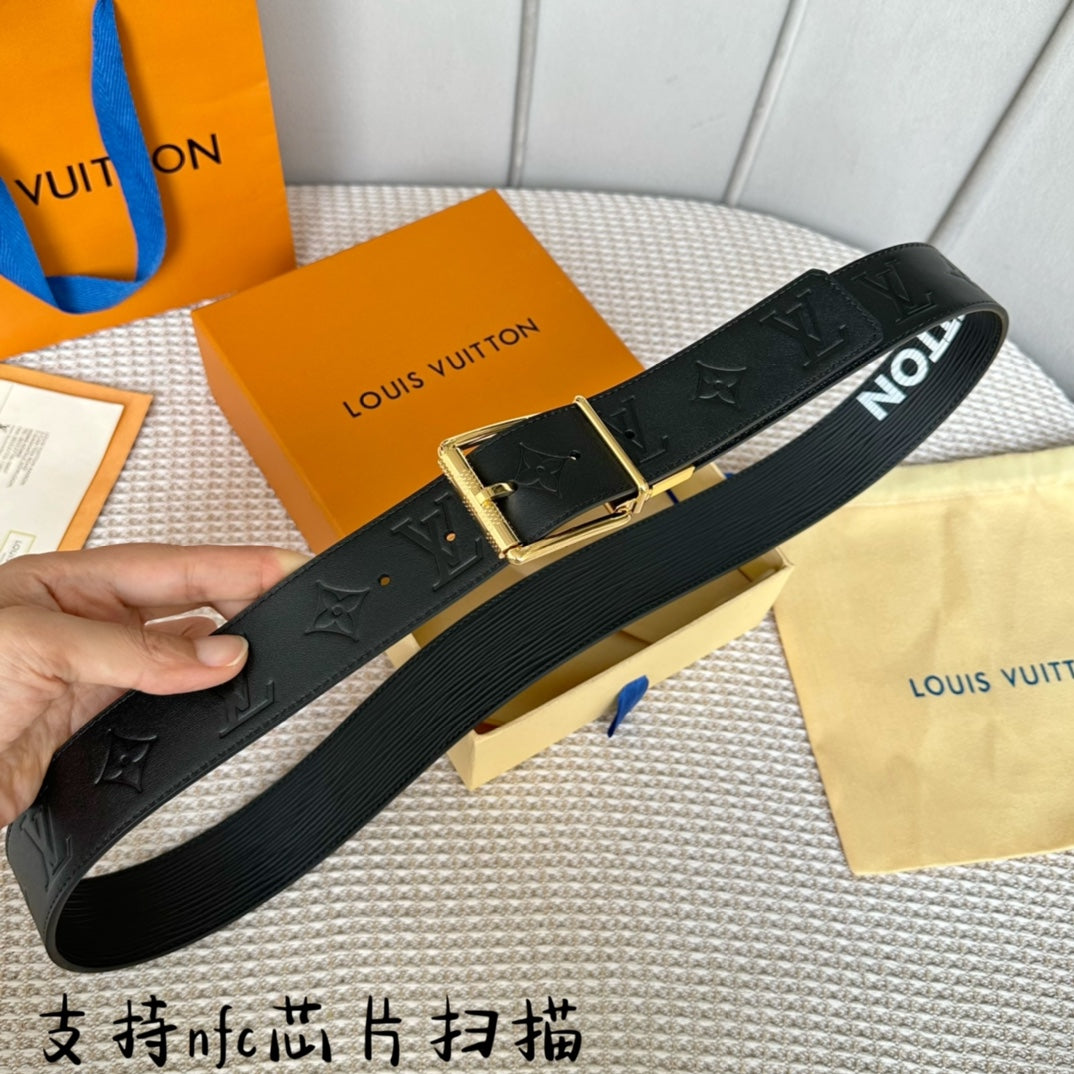 14E148P (High quality leather belt With full package)