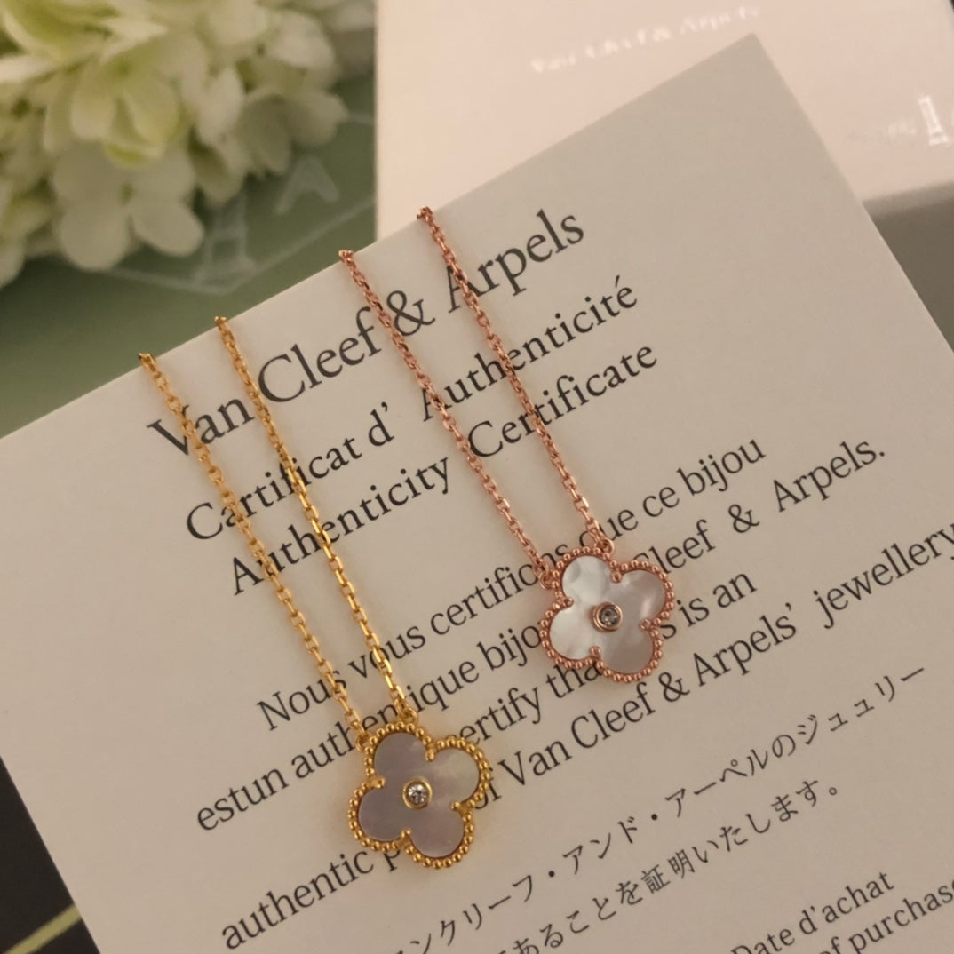 5XVA185X (1:1 High quality 1 flower necklace)