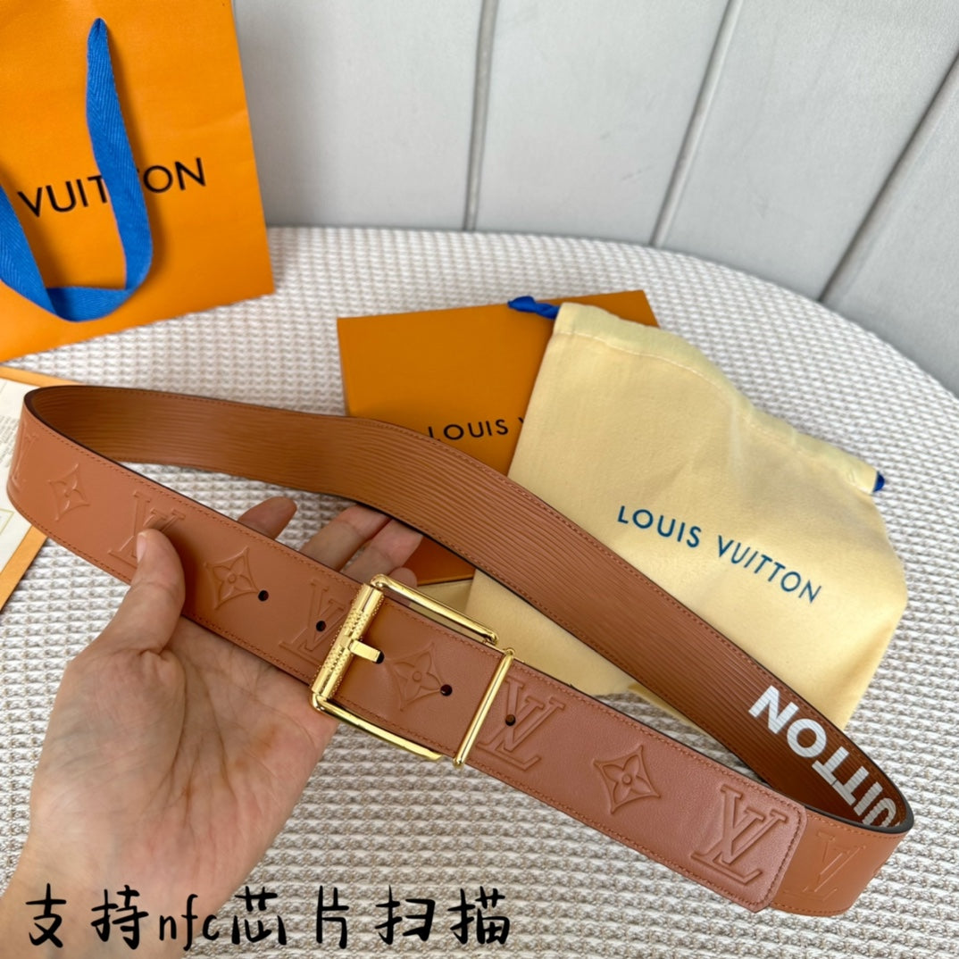 14E148P (High quality leather belt With full package)