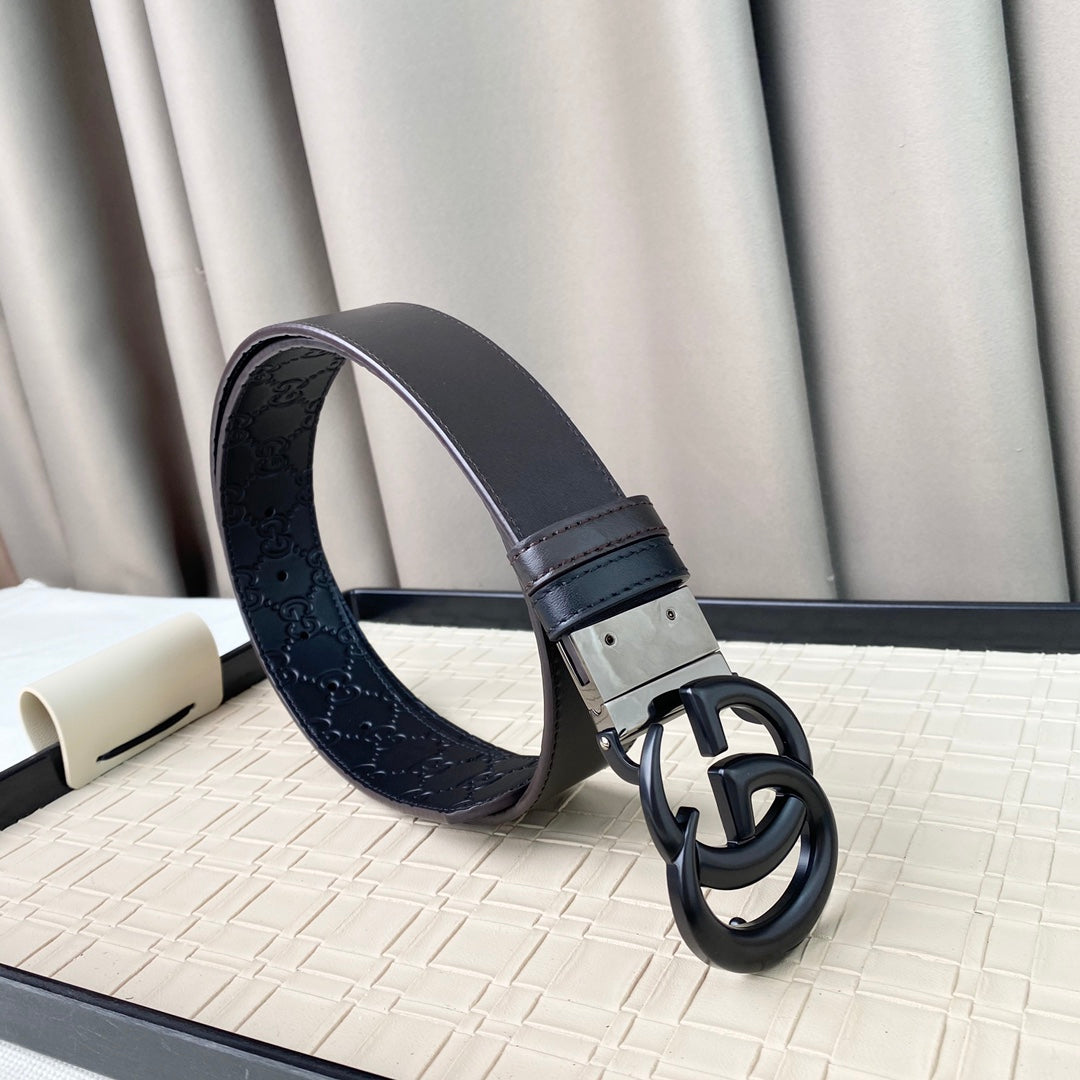 14B122P   (High quality leather belt With full package)