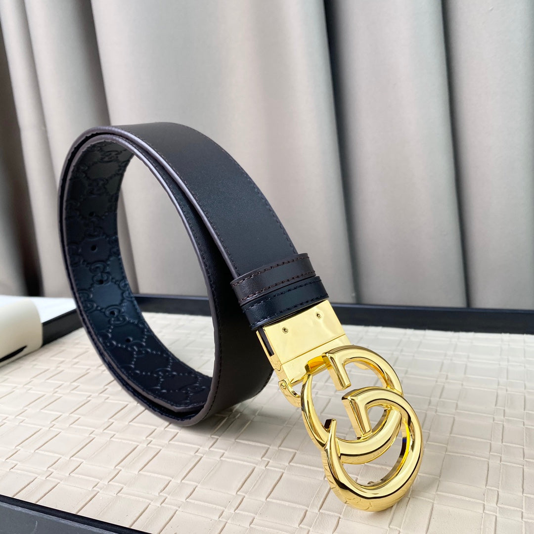 14B122P   (High quality leather belt With full package)