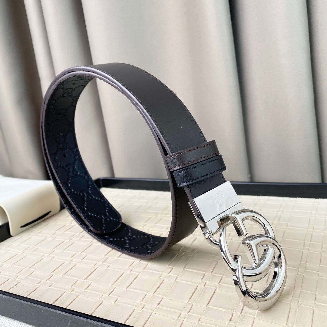 14B122P   (High quality leather belt With full package)