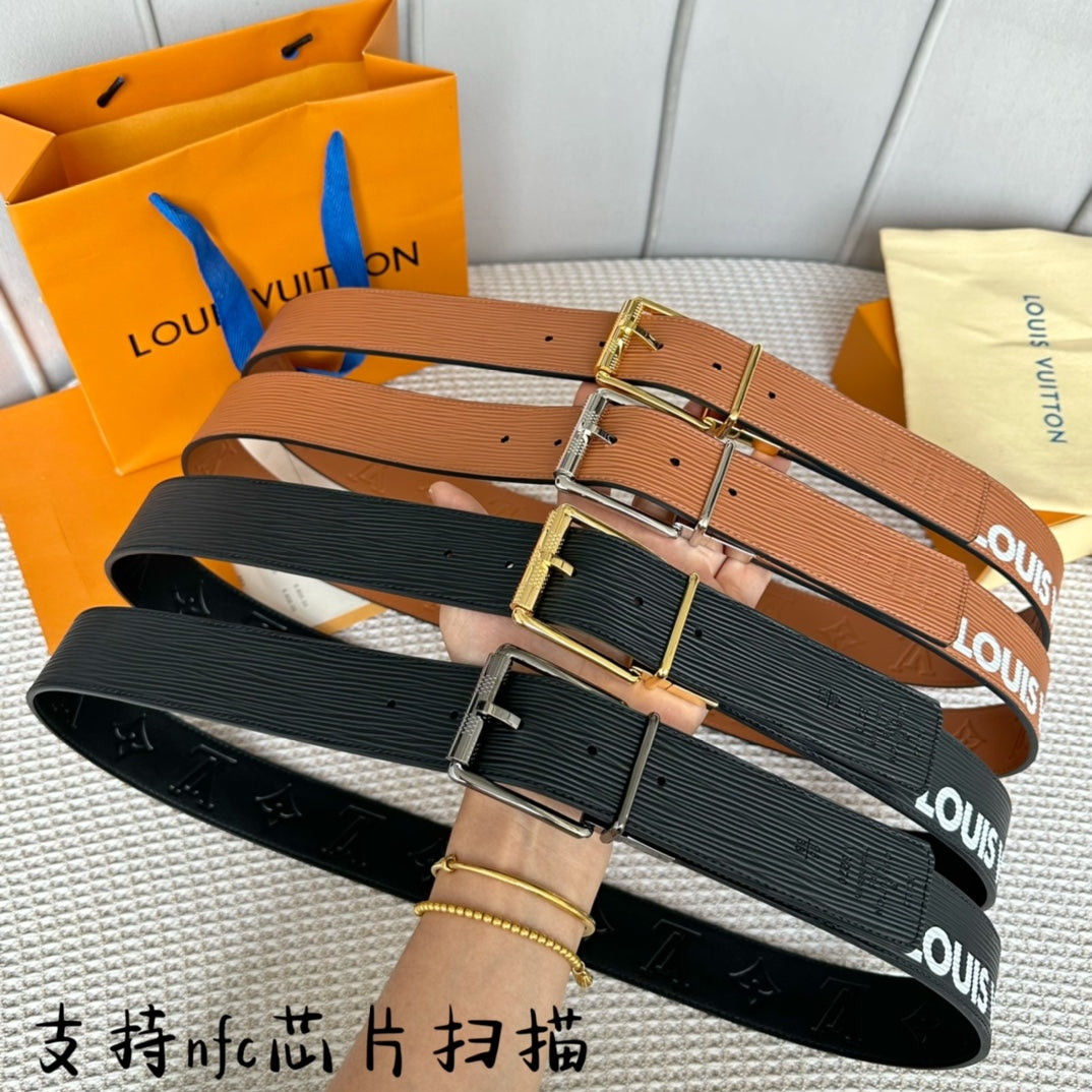 14E148P (High quality leather belt With full package)