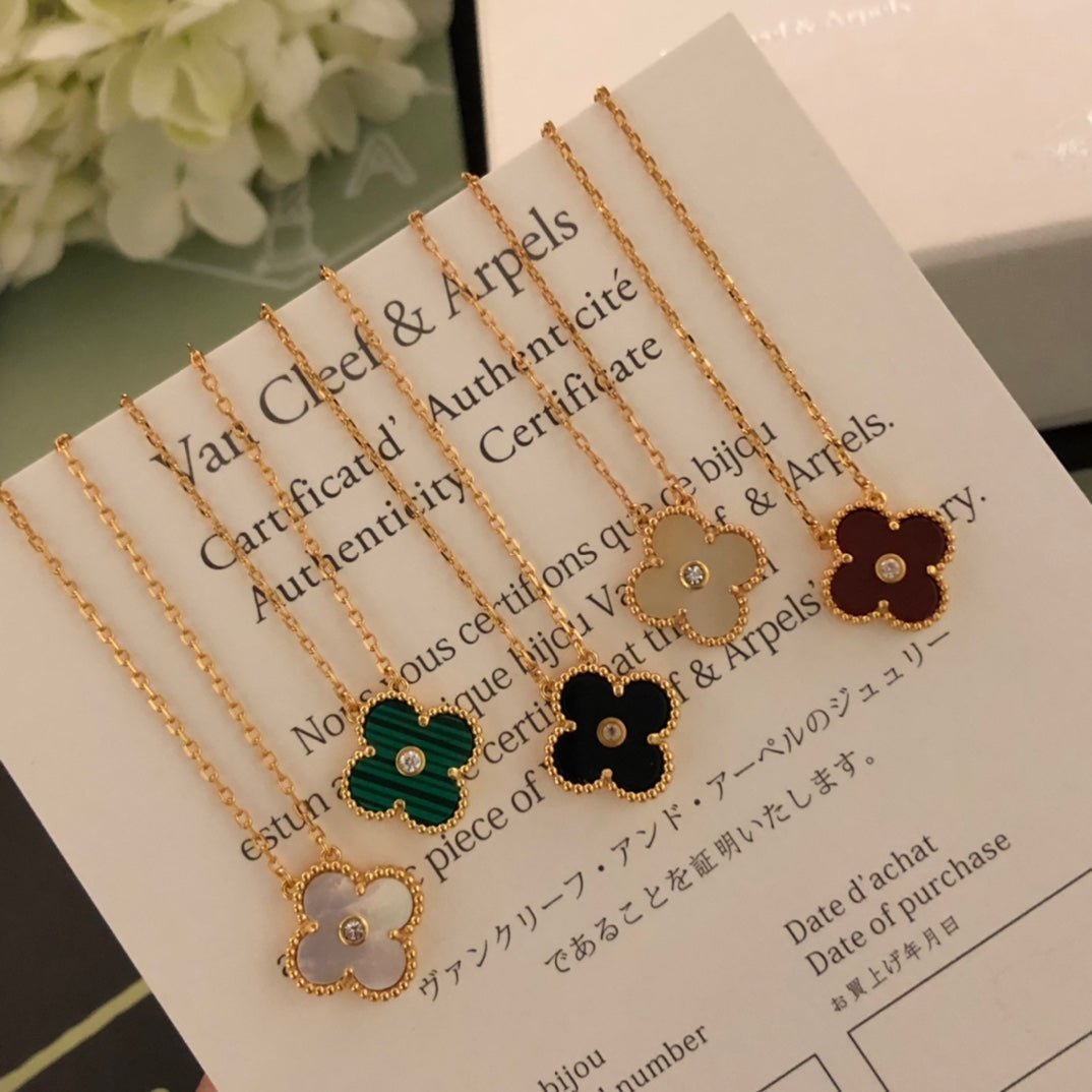 5XVA185X (1:1 High quality 1 flower necklace)