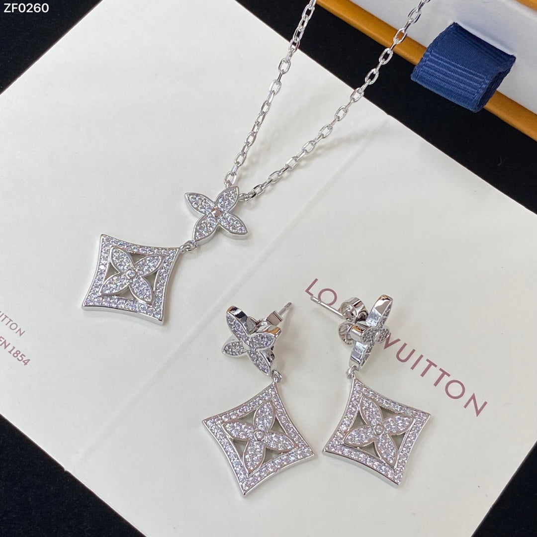 1YE249X  Fashion high -quality Earrings Necklaces