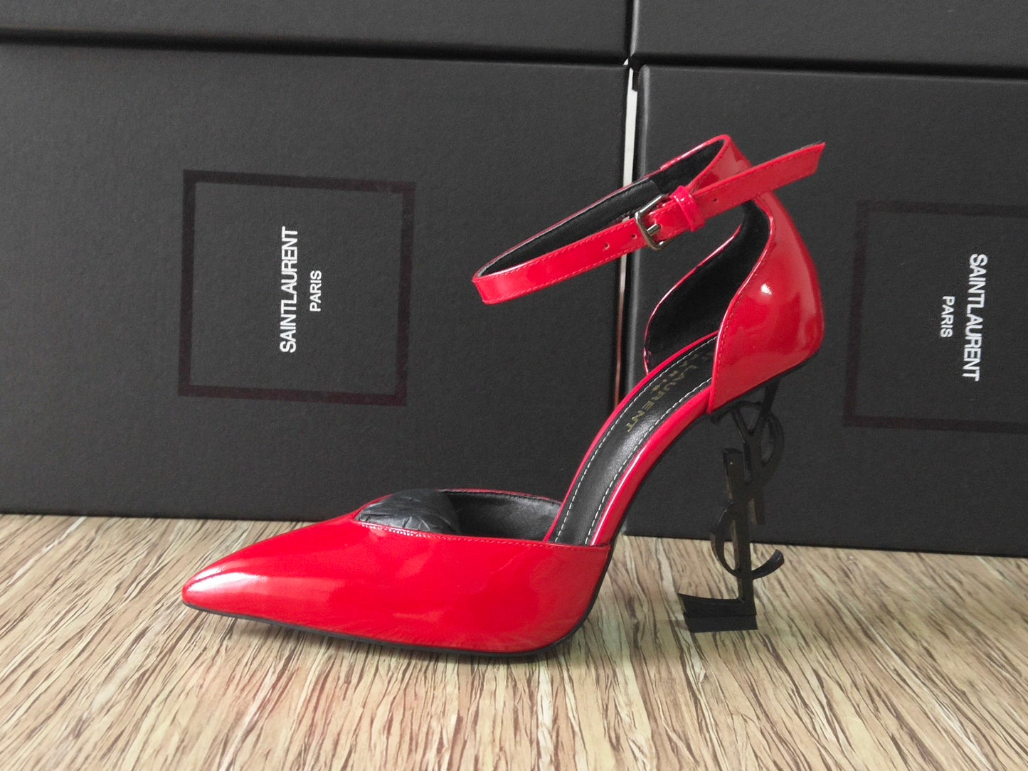 1: 1 High -quality leather high heels（patent leather） 2XSL155Z