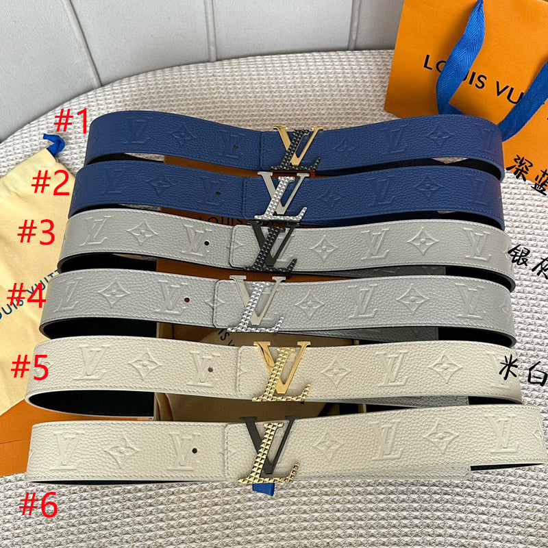 14E133P (High quality leather belt With full package)