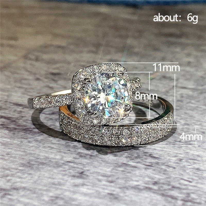 PYA8J Fashion Diamond Ring High Quality Wedding Ring