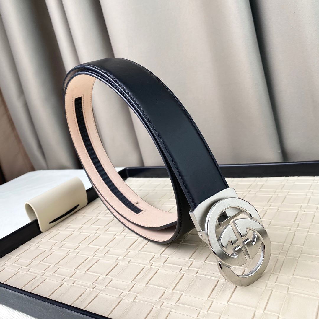 14B109P   (High quality leather belt With full package)