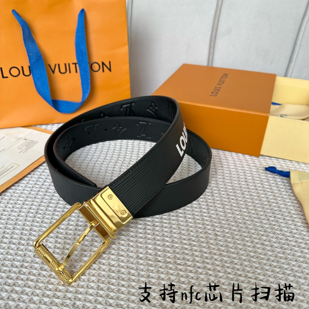 14E148P (High quality leather belt With full package)