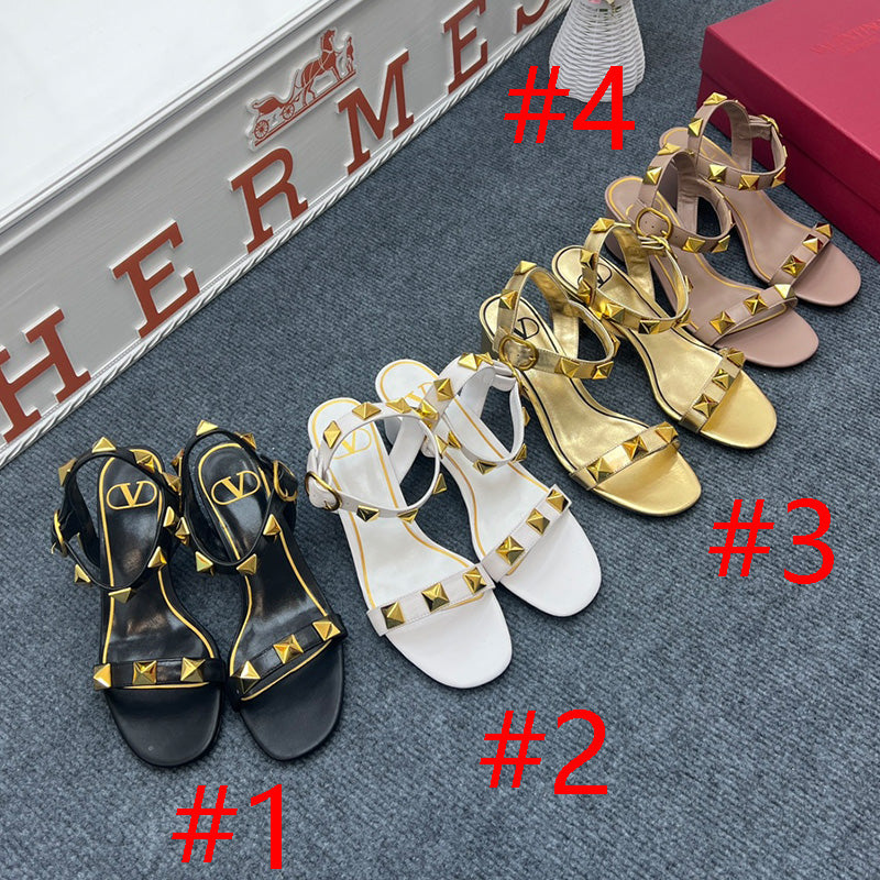 1: 1 High quality leather sandals 5YVL64Z