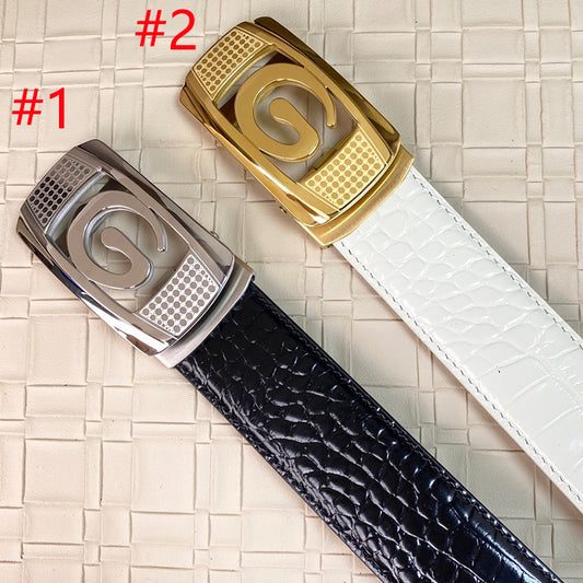 14B112P   (High quality leather belt With full package)