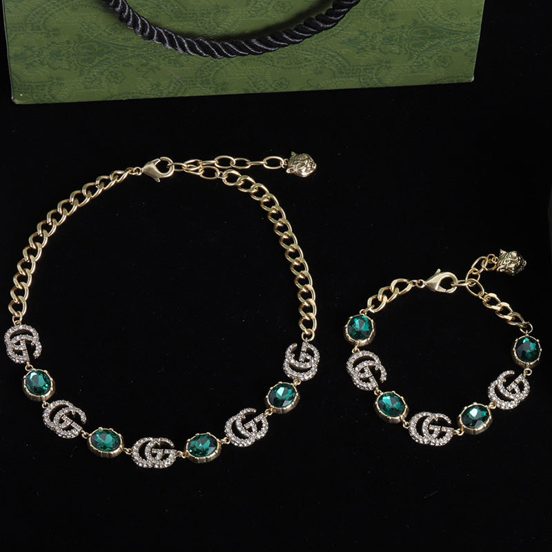 1NB8X Fashionable high -quality necklace bracelet