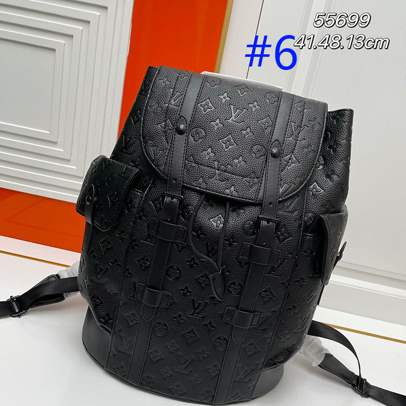 1WE68B (Fashionable leather Backpacks )