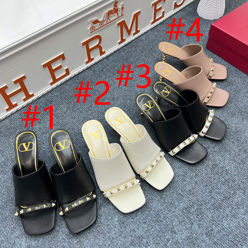 1: 1 High quality leather sandals 5YVL63Z