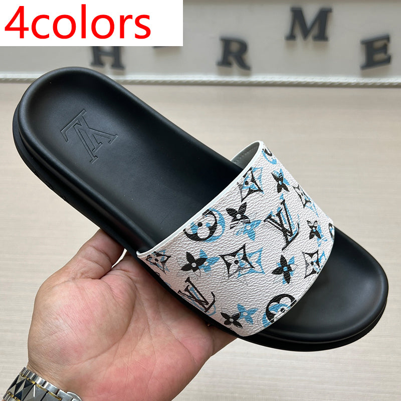 54E70Z   High quality leather slippers