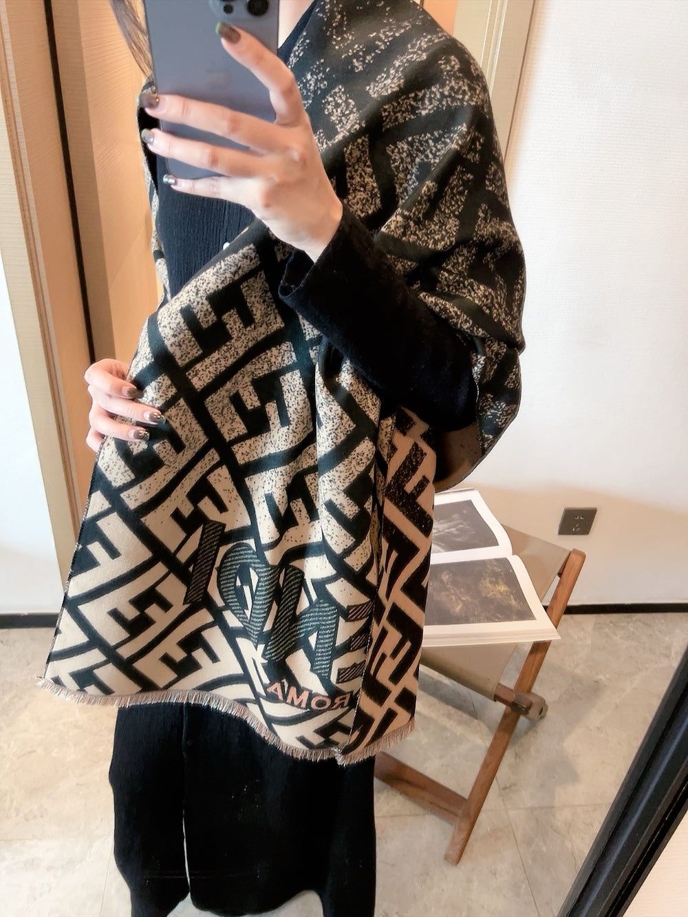 14F438W　 Fashion scarves