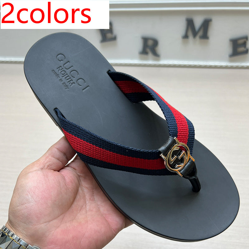 54B13Z   High quality leather slippers