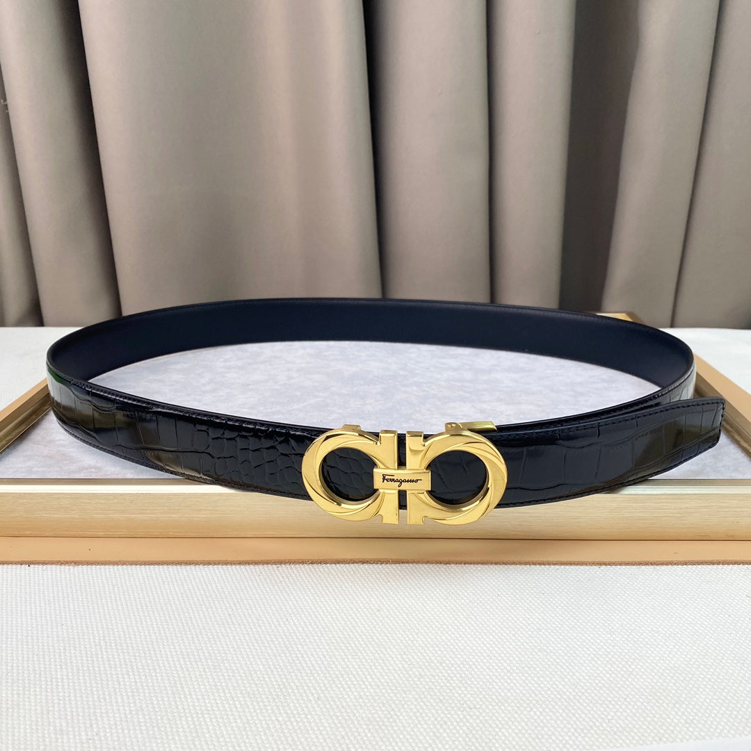 14A102P   (High quality leather belt With full package)