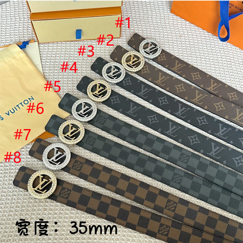 14E128P (High quality leather belt With full package)