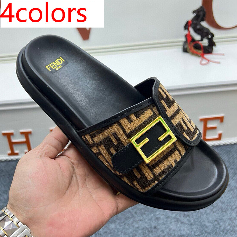 54F37Z   High quality leather slippers