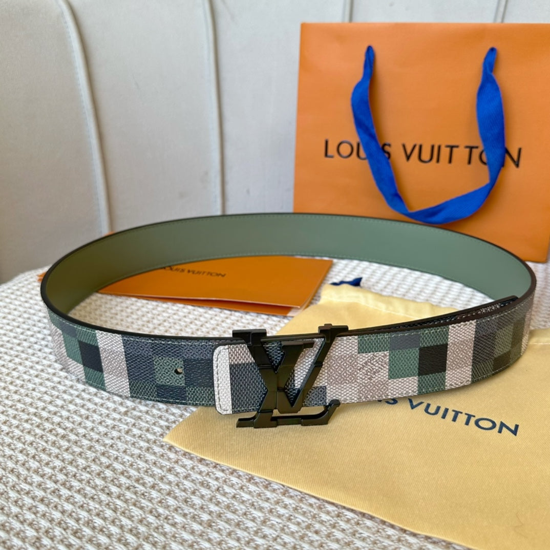 14E129P (High quality leather belt With full package)