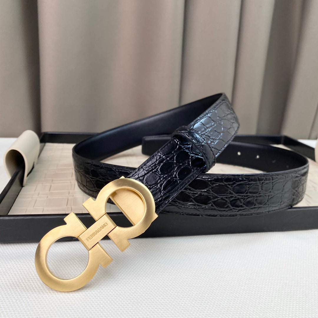 14A116P   (High quality leather belt With full package)