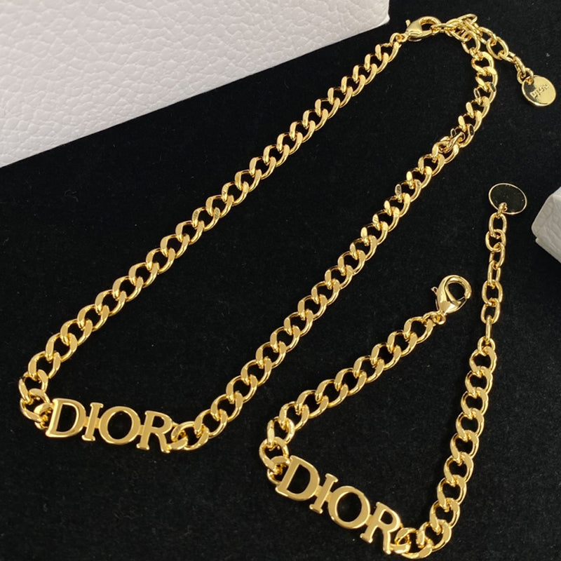 1ND23X Fashionable high -quality necklace bracelet