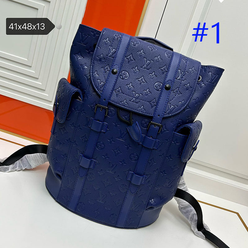 1WE68B (Fashionable leather Backpacks )