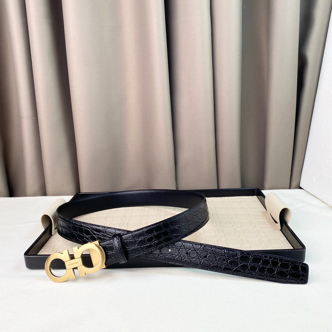 14A116P   (High quality leather belt With full package)