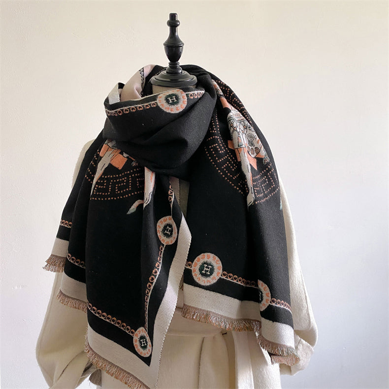 14H223W　Fashion scarves