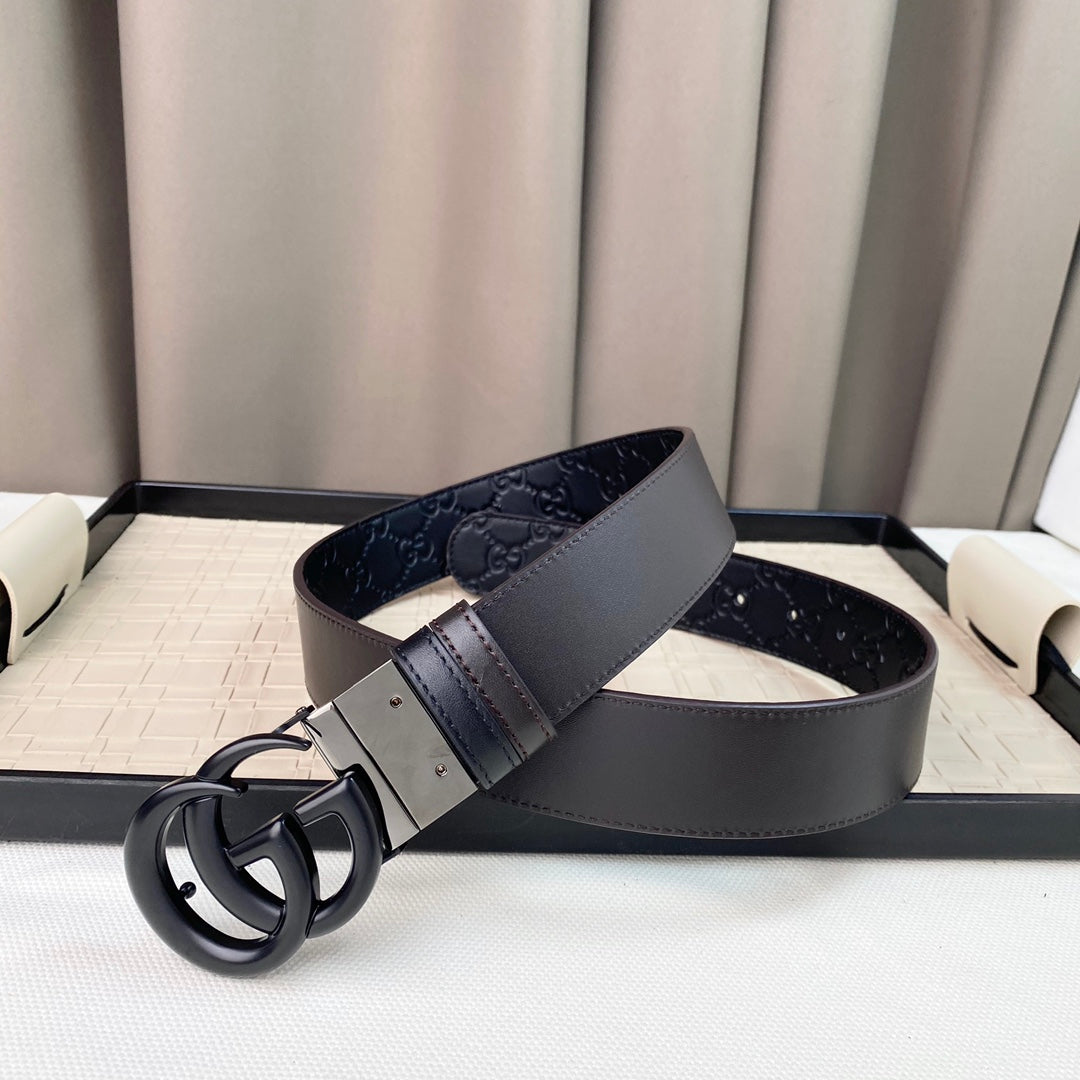 14B122P   (High quality leather belt With full package)