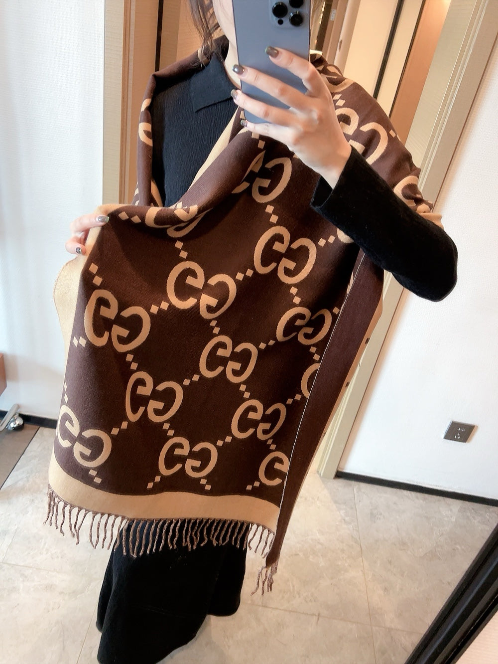 14B365W　Fashion scarves