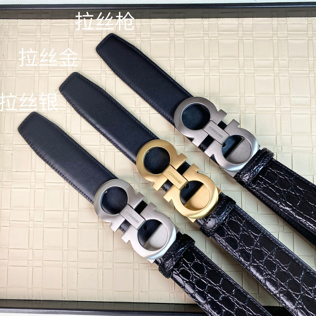 14A116P   (High quality leather belt With full package)