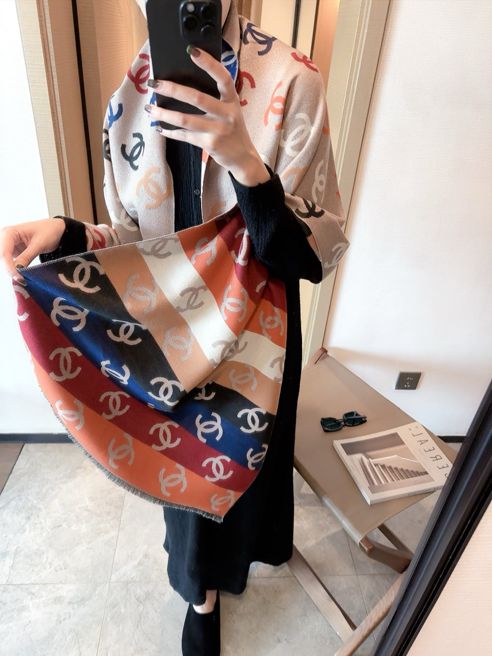 14C392W　Fashion scarves