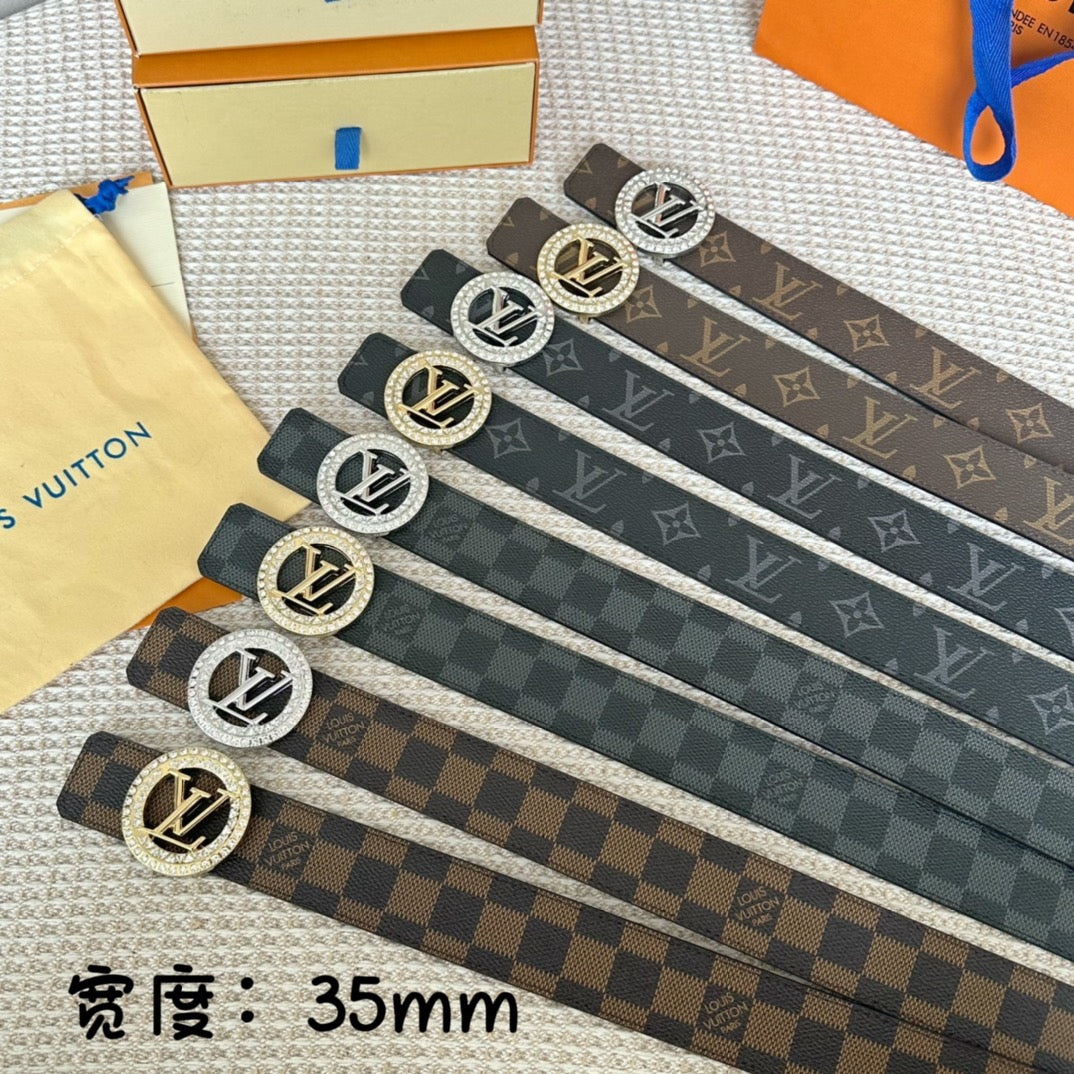 14E128P (High quality leather belt With full package)