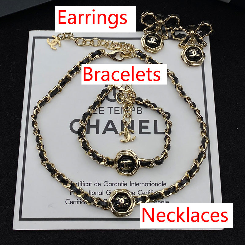 14C225X Fashion high -quality Necklaces Bracelets Earrings