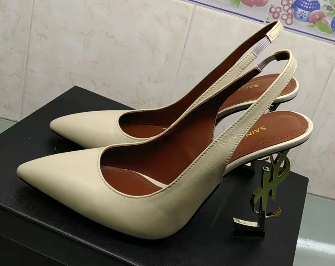 1: 1 High -quality leather high heels(10.5cm)  2XSL154Z