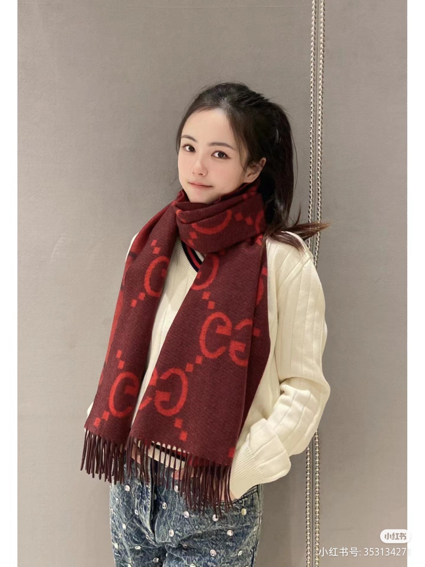 14B496W　 Fashion scarves