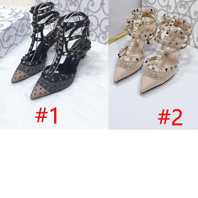 14A45Z   fashion sandals Heel height 6cm