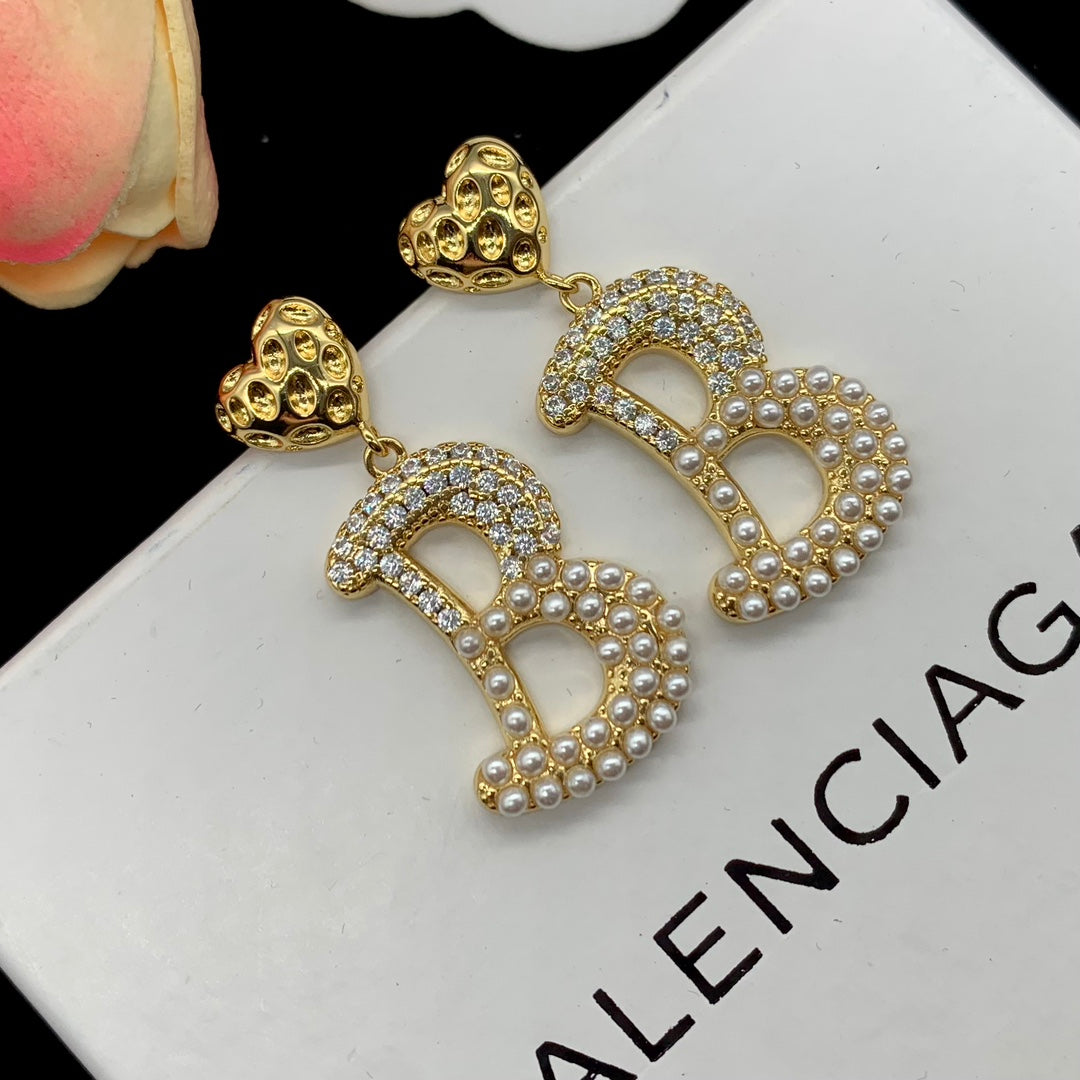 14J137E  Fashion high -quality  Earrings